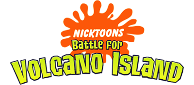 Nicktoons Battle for Volcano Island title screen for Nintendo DS